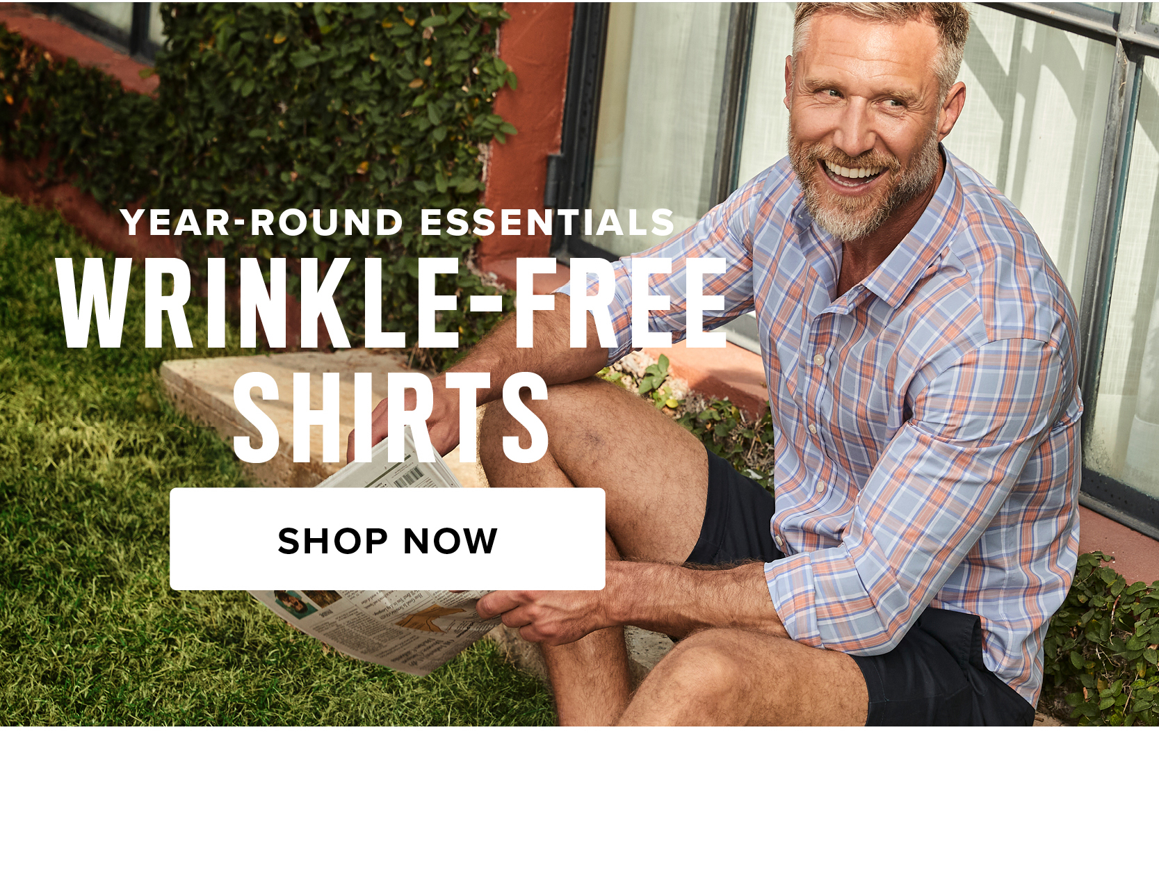 UNTUCKit has you covered in styles made to make you look and feel cool! Shop Wrinkle-Resistant Linen Shirts, Performance Polos, Hari Mari Flip-Flip, Beyond Shorts and Women's Dresses perfecting for beating the summer heat