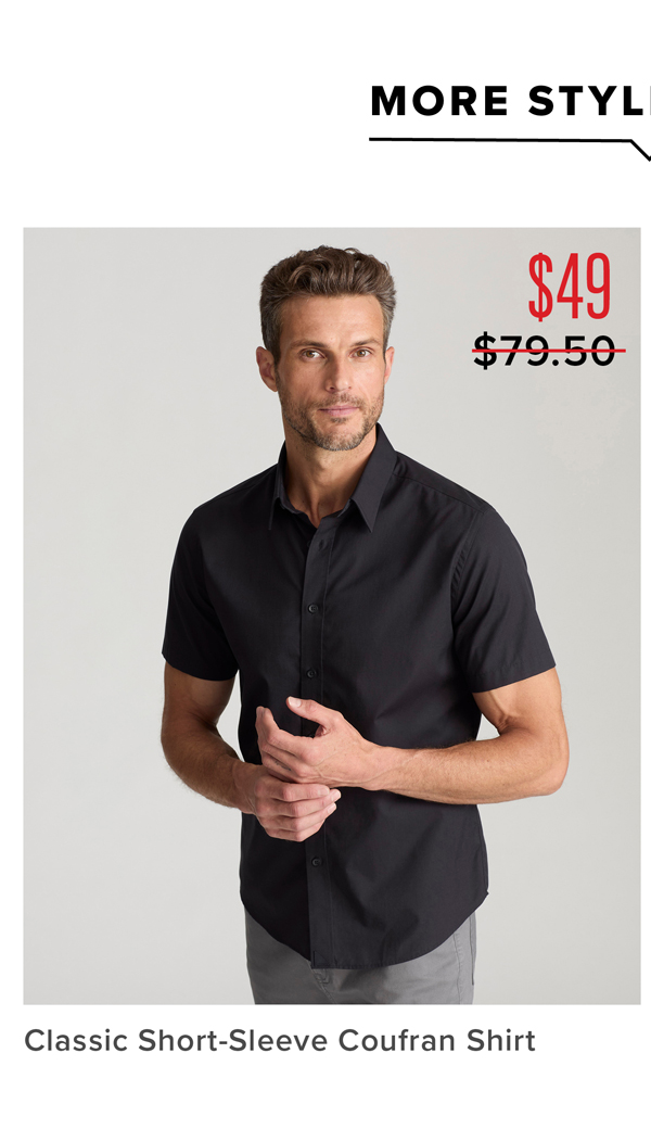 UNTUCKit's 4th of July Event is going on now! Short-Sleeve button-downs starting at $49.