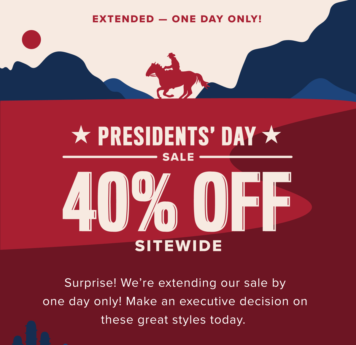 40% off sitewide