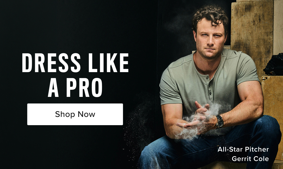 Dress Like A Pro: Featuring All-Star Pitcher Gerrit Cole Dress Like A Pro: Featuring All-Star Pitcher Gerrit Cole