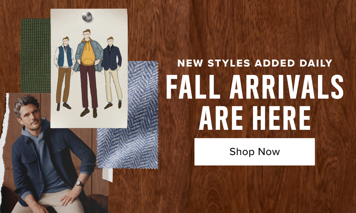 Collection of UNTUCKit fall new arrivals. 
