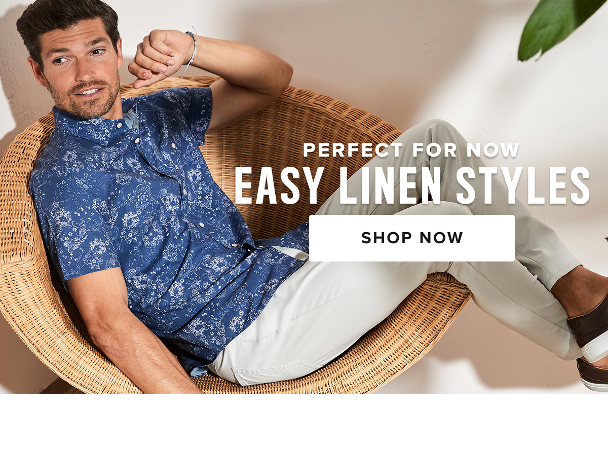 Stay cool and stylish all season long with UNTUCKit’s Linen Shop, featuring lightweight and breathable linen shirts, short-sleeve linen button-downs, and linen sport coats, perfect for warm weather. Crafted from premium linen fabric, our shirts and sport coats offer the perfect combination of comfort and sophistication, making them the ideal choice for casual days, beach trips, or even laid-back evenings out. The natural breathability of linen fabric ensures that you stay cool even on the hottest days, while its unique texture adds an effortlessly refined touch to your look.  Whether you’re pairing a short-sleeve linen button-down with chinos for a polished casual outfit or layering a linen sport coat over a linen shirt for a smart, lightweight layer, UNTUCKit’s linen pieces are versatile enough to suit any occasion. Browse our full selection of linen shirts, linen button-downs, short-sleeve linen button-downs, and linen sport coats online or visit your local UNTUCKit store to find the perfect breathable linen pieces for your summer wardrobe.