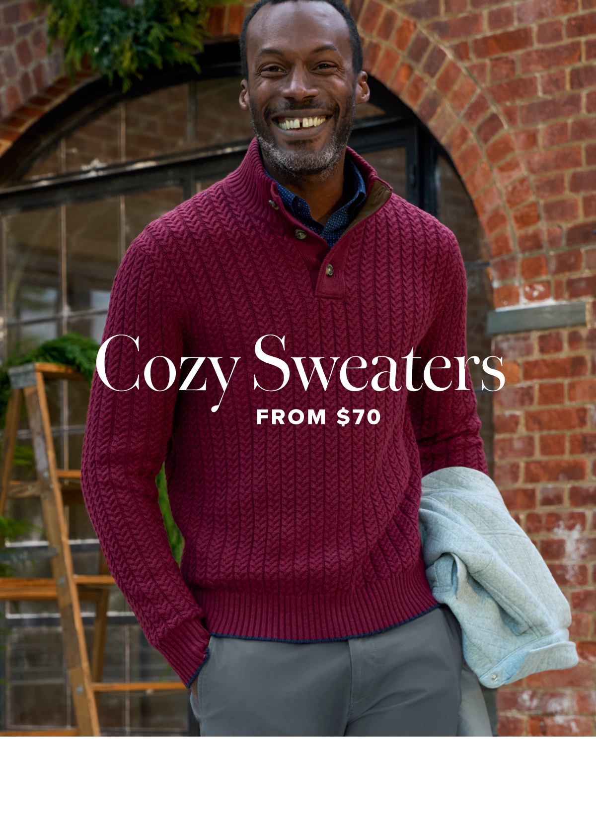 Cozy Sweaters From $70