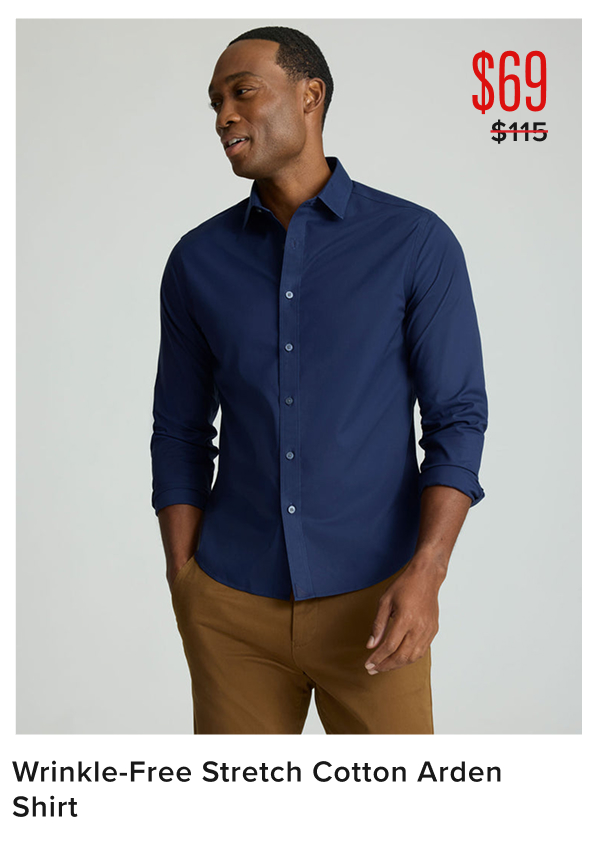 Shop Wrinkle-Free Stretch Cotton Arden Shirt