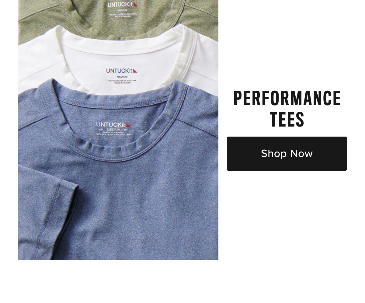 Shop Performance Tees