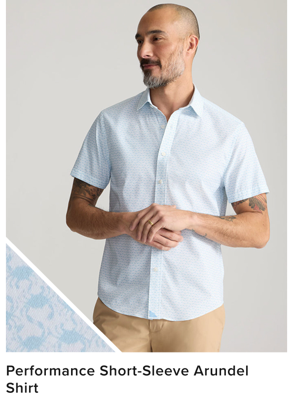 Performance Short-Sleeve Arundel Shirt