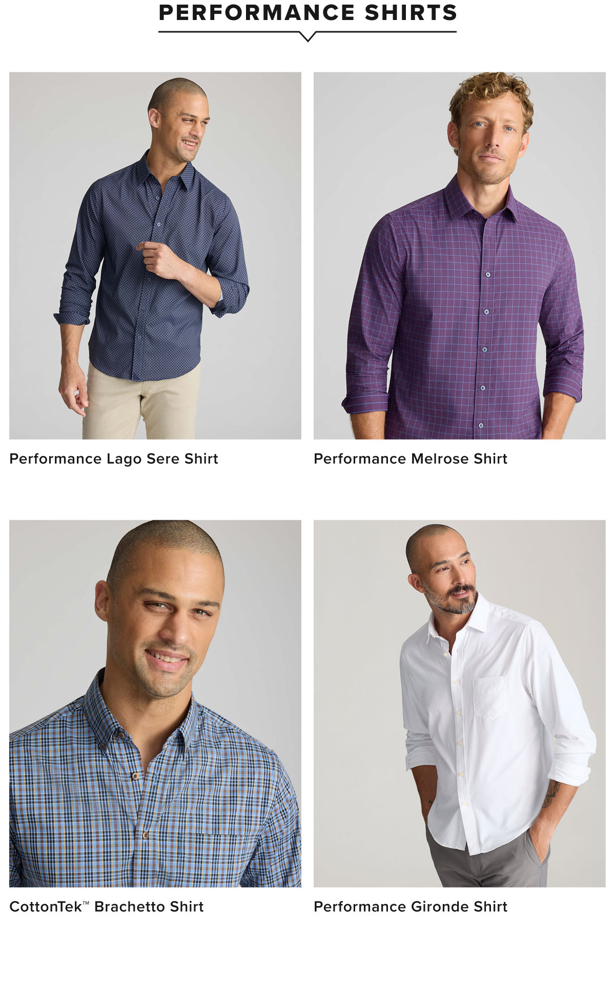 Shop Now- Performance Shirts