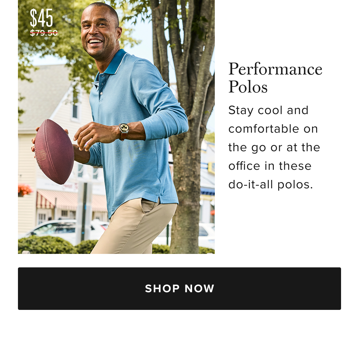 $45 Performance Polos $45 Performance Polos