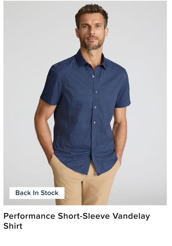 Performance Short-Sleeve Vandelay Shirt