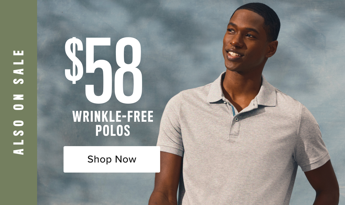 Our Famous Polos From $58