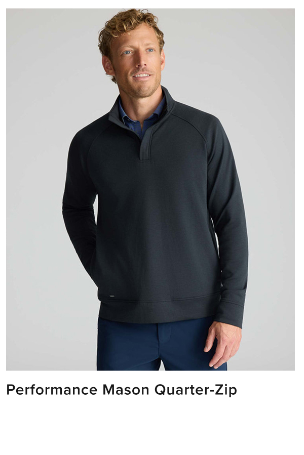 Performance Mason Quarter-Zip