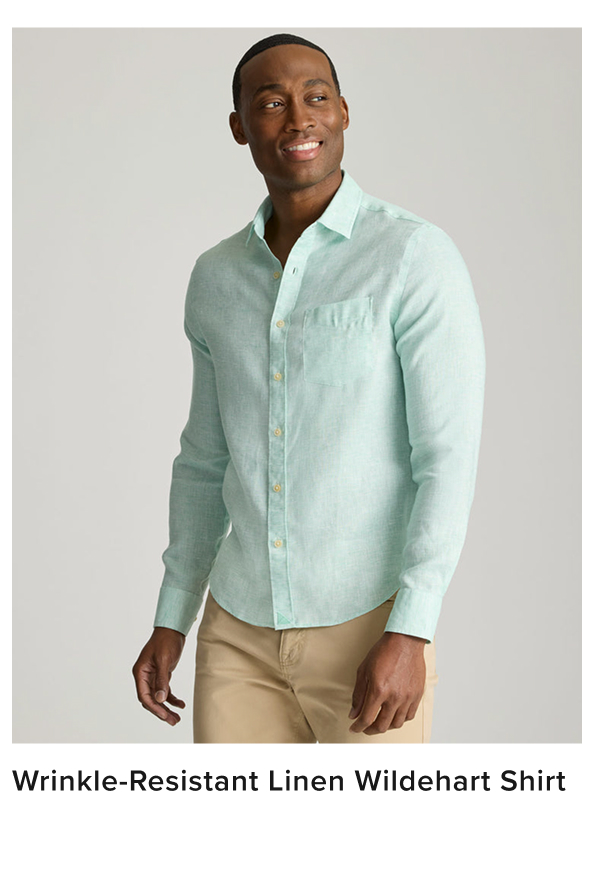 Wrinkle-Resistant Linen Wildehart Shirt