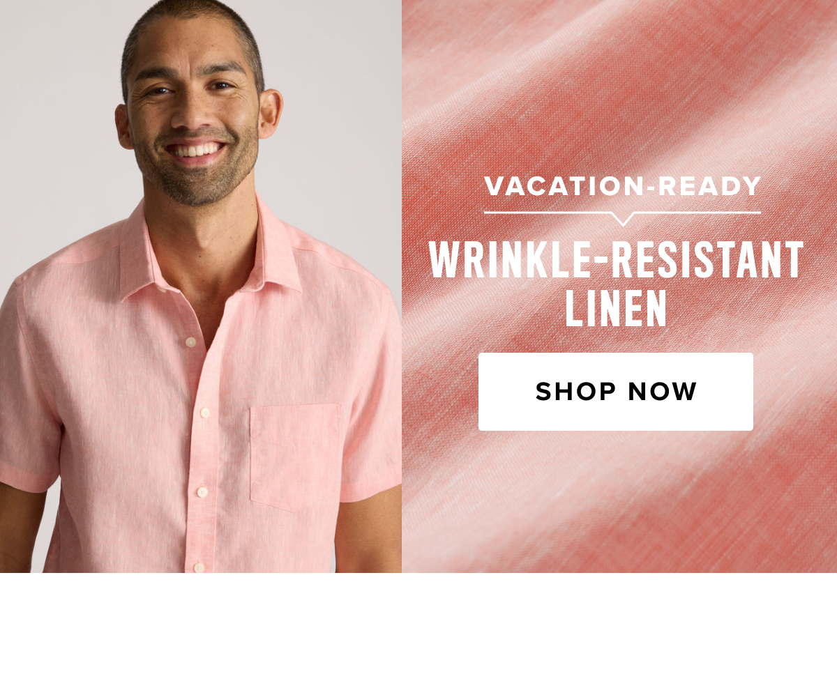 Stay cool and stylish all season long with UNTUCKit’s Linen Shop, featuring lightweight and breathable linen shirts, short-sleeve linen button-downs, and linen sport coats, perfect for warm weather. Crafted from premium linen fabric, our shirts and sport coats offer the perfect combination of comfort and sophistication, making them the ideal choice for casual days, beach trips, or even laid-back evenings out. The natural breathability of linen fabric ensures that you stay cool even on the hottest days, while its unique texture adds an effortlessly refined touch to your look.  Whether you’re pairing a short-sleeve linen button-down with chinos for a polished casual outfit or layering a linen sport coat over a linen shirt for a smart, lightweight layer, UNTUCKit’s linen pieces are versatile enough to suit any occasion. Browse our full selection of linen shirts, linen button-downs, short-sleeve linen button-downs, and linen sport coats online or visit your local UNTUCKit store to find the perfect breathable linen pieces for your summer wardrobe.