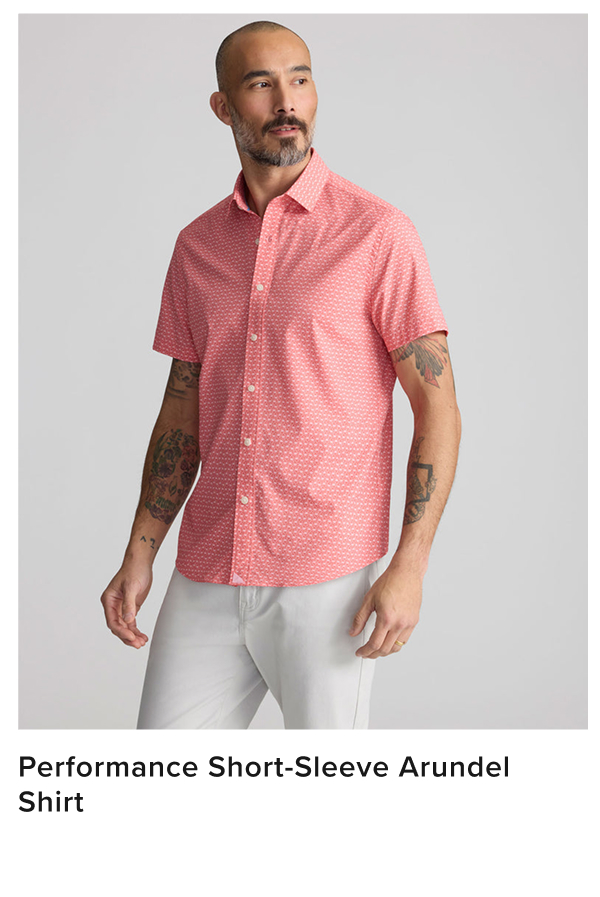 Performance Short-Sleeve Arundel Shirt