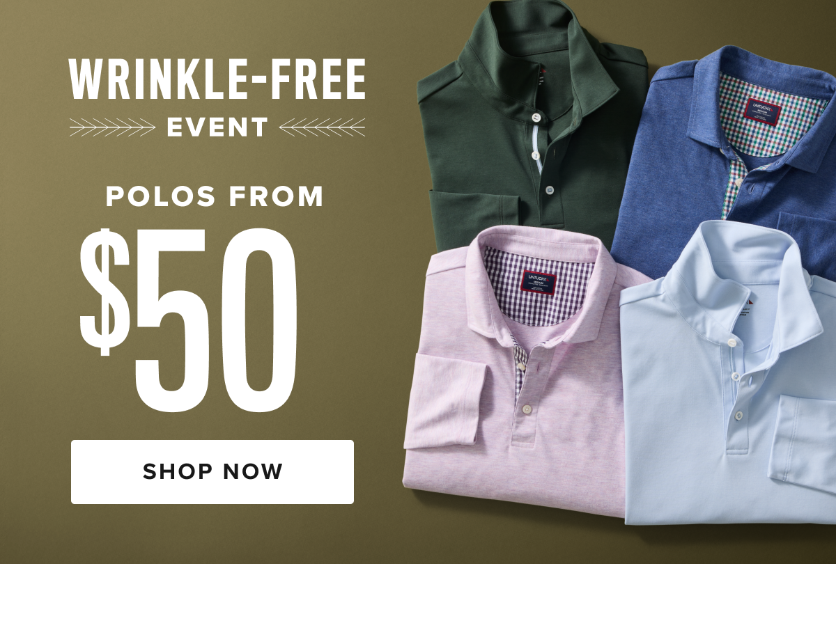 Shop Polos From $50 Shop Polos From $50