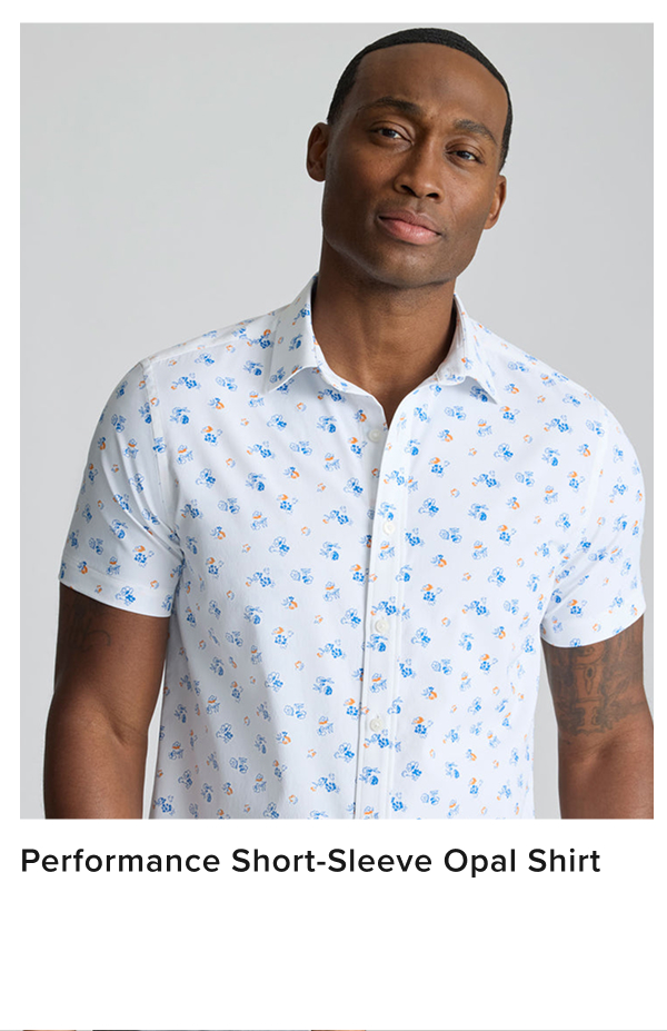 Performance Short-Sleeve Opal Shirt