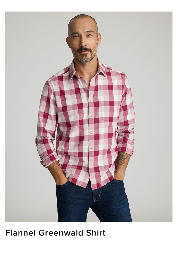 Chill in the air? It must be flannel season. We design ours to keep you warm without weighing you down. The cozy yet refined fabric means you can wear them in more places than traditional flannels. Like our button-downs, they have the perfect untucked length, a sharp spread collar that never falls flat, and a signature sail so you know it’s an Original Untucked Shirt. Plus, this timeless check will never go out of style. Pair one with our comfortable Classic Chino Pants to stay warm this season. Chill in the air? It must be flannel season. We design ours to keep you warm without weighing you down. The cozy yet refined fabric means you can wear them in more places than traditional flannels. Like our button-downs, they have the perfect untucked length, a sharp spread collar that never falls flat, and a signature sail so you know it’s an Original Untucked Shirt. Plus, this timeless check will never go out of style. Pair one with our comfortable Classic Chino Pants to stay warm this season.
