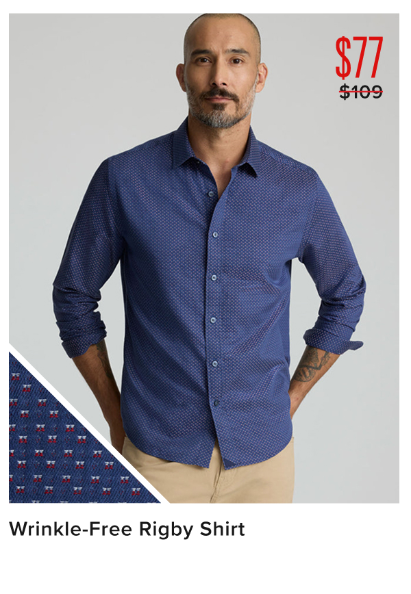 $77 Wrinkle-Free Rigby Shirt