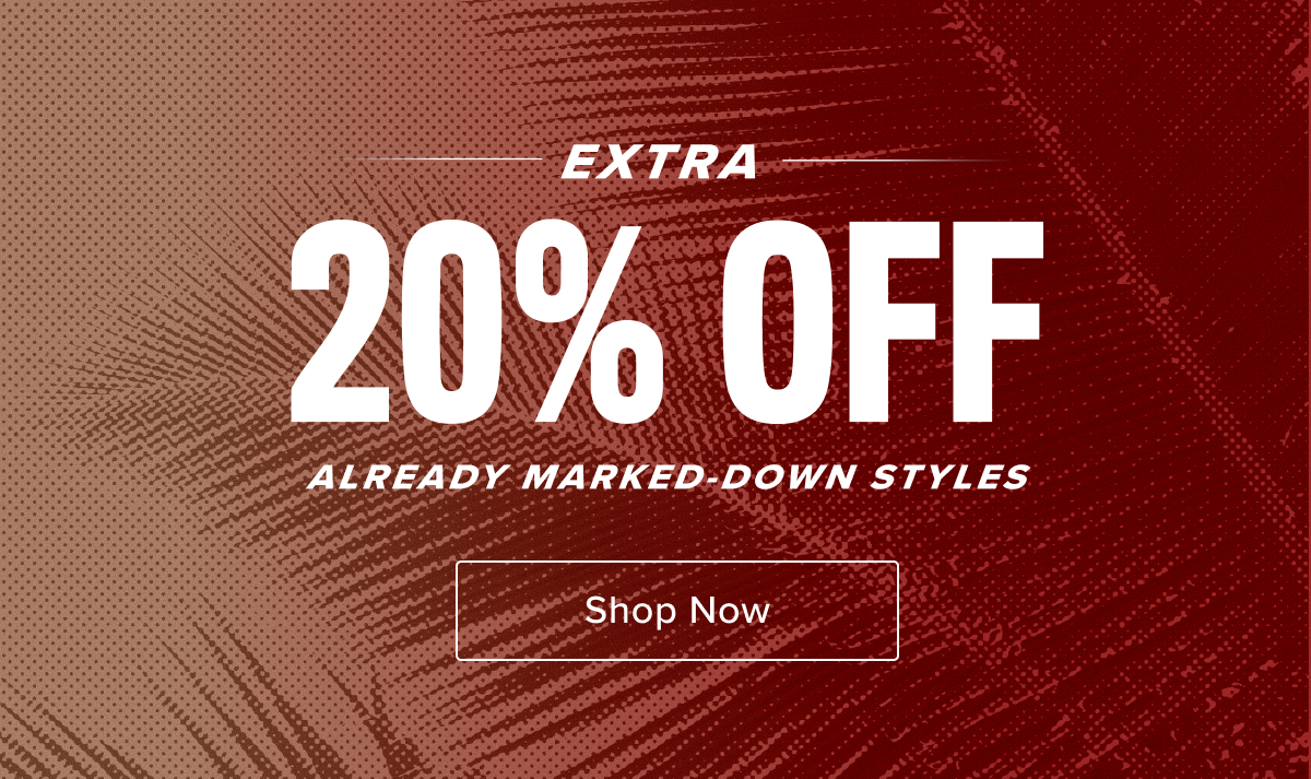 Take An Extra 20% Off Sale Styles