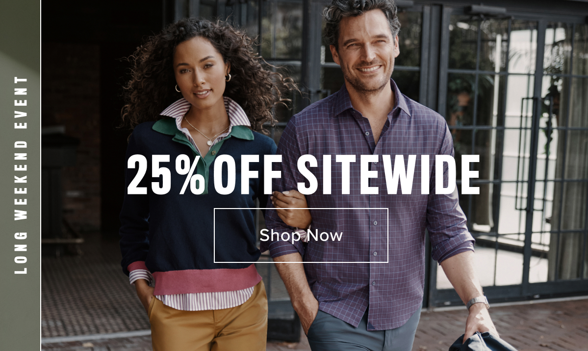 Shop Now- 25% Off Sitewide