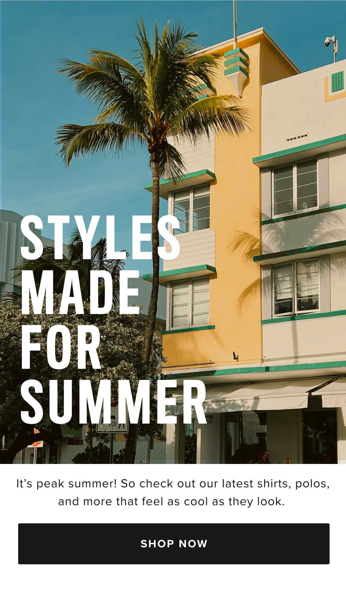 Discover our latest new arrivals featuring the season’s top styles, button-down shirts, casual tops, and fresh prints, all designed for the modern man. Whether you're updating your wardrobe for the season or looking for the perfect outfit, our men’s clothing collection has everything you need.  Explore our high-quality sport coats, lightweight jackets, and comfortable sweaters & sweatshirts that are perfect for layering. Stay stylish and comfortable with a range of pants, chinos, shorts, and khaki pants for every occasion. Complete your look with our footwear options, including leather lace-up shoes and casual flip flops, along with essential accessories like socks, belts, hats, and scarves.  Shop our new arrivals for men today and refresh your wardrobe with the hottest styles of the season.
