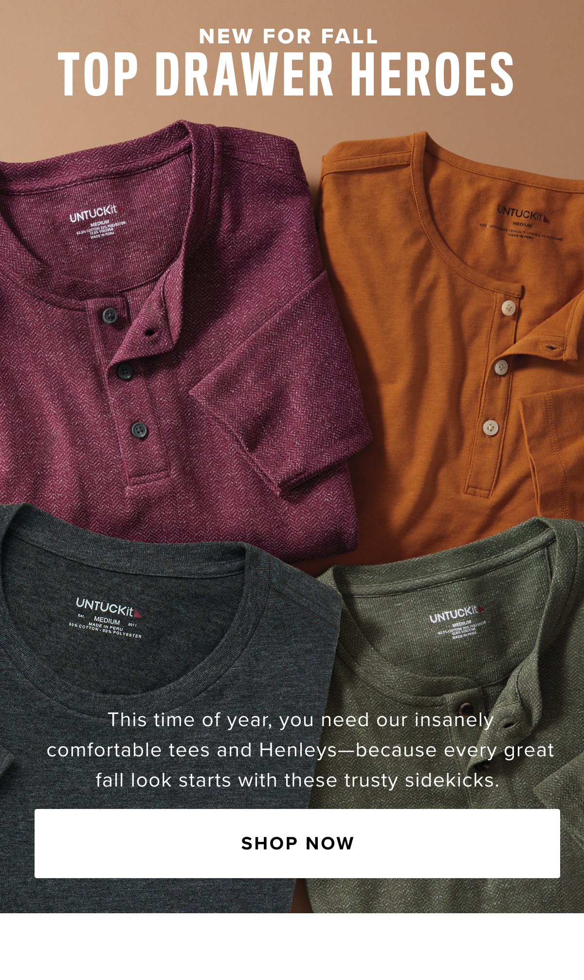 Finally, its flannel season