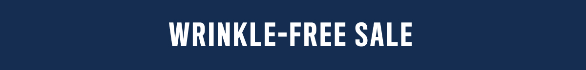 Wrinkle-Free Sale