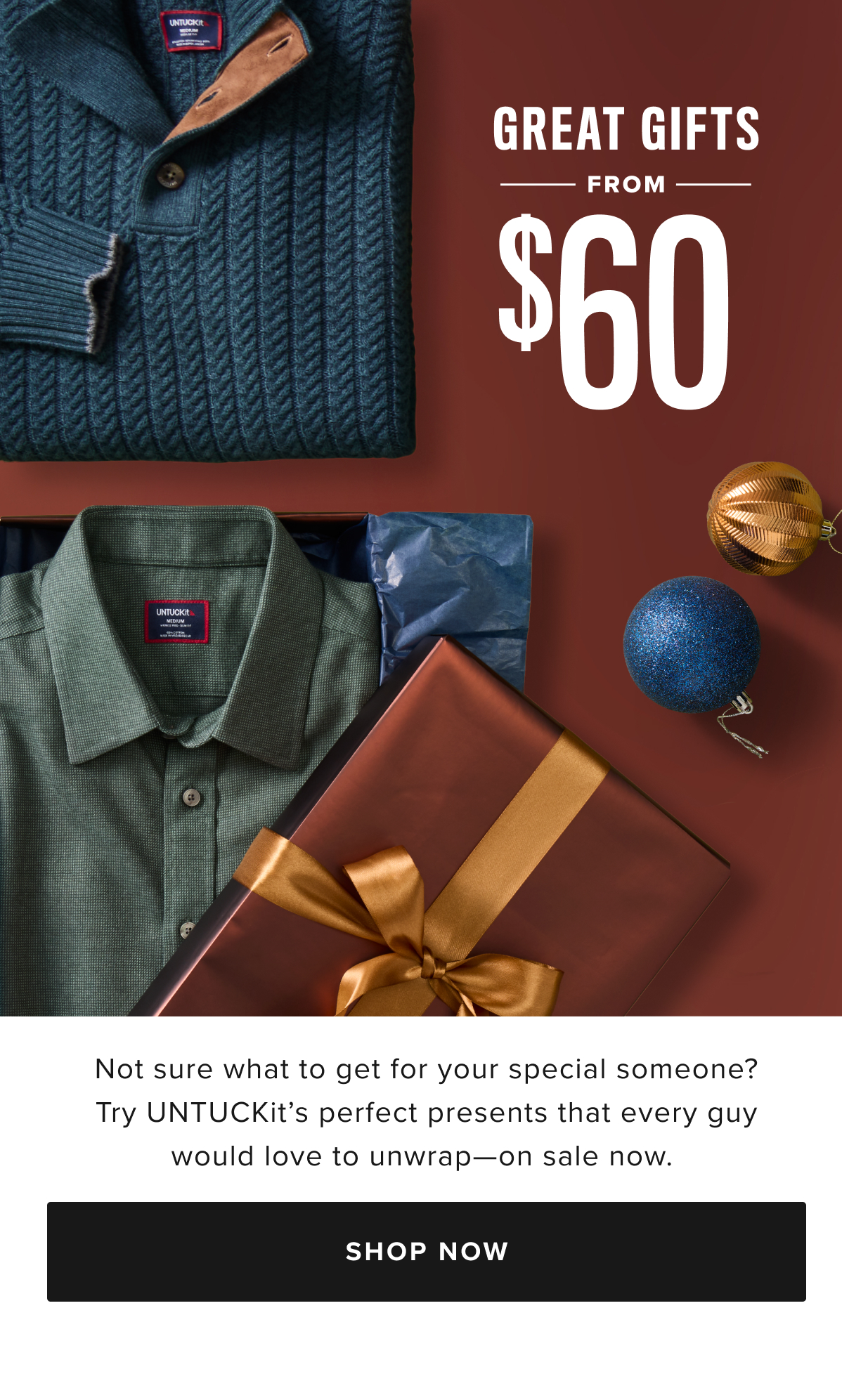 Great Gifts From $60