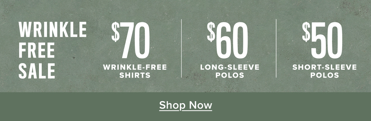 Now Trending: Wrinkle-Free Solay