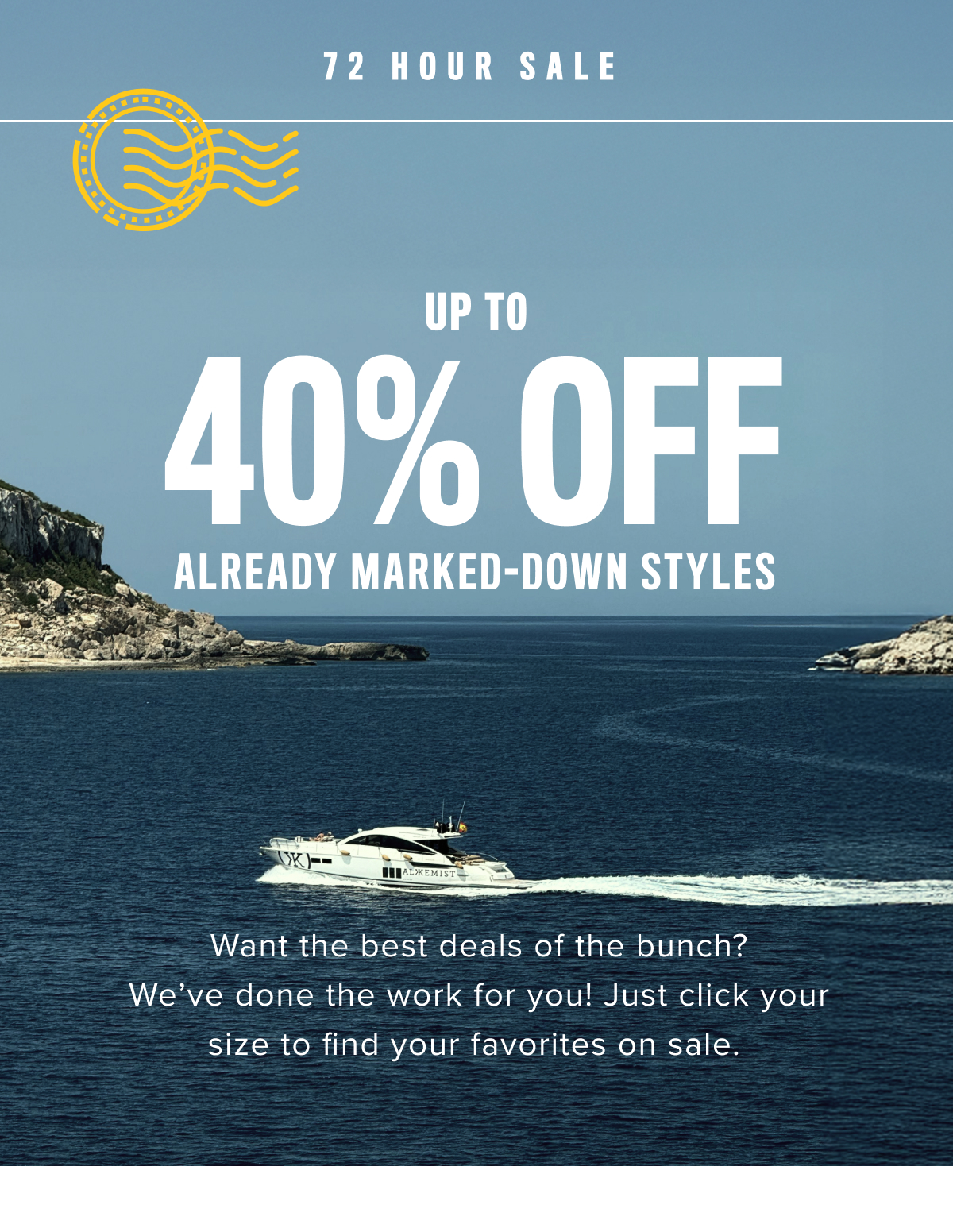 Up to 40% Off Already Marked-Down Styles