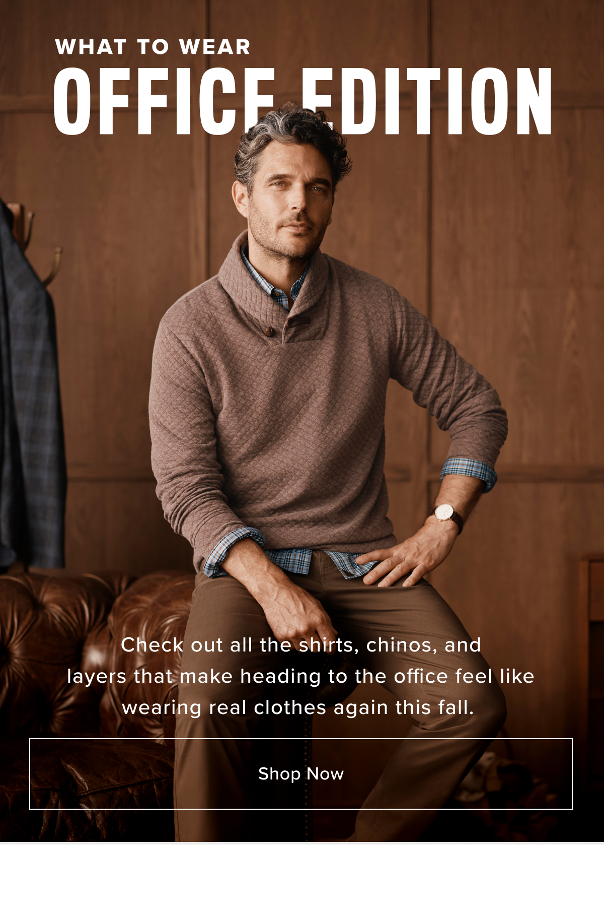 Shop Now- New Shawl Collar Sweatshirt Shop Now- New Shawl Collar Sweatshirt