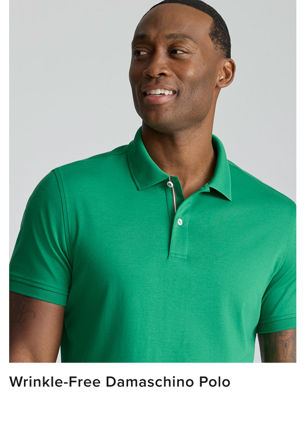 Shop Wrinkle-Free Damaschino Polo