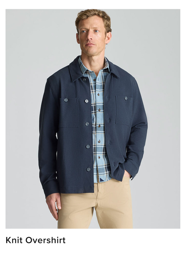 Shop Knit Overshirt