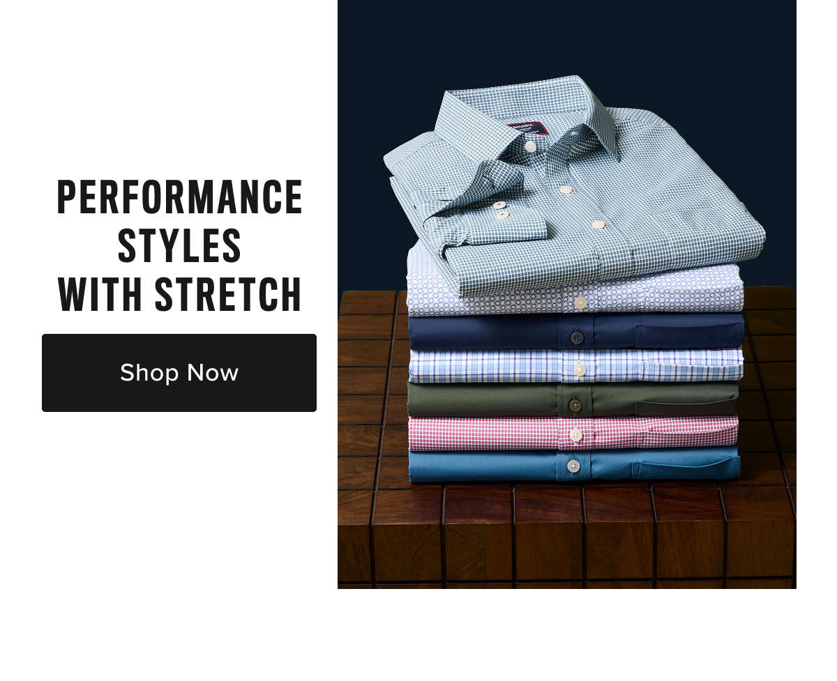 Performance Styles With Stretch—Perfect To Relax In