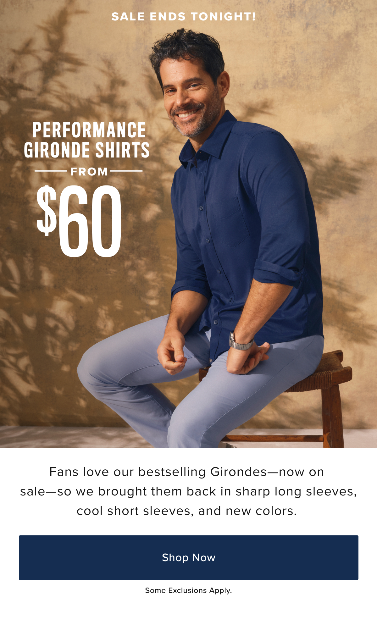 Performance Gironde Shirts From $60
