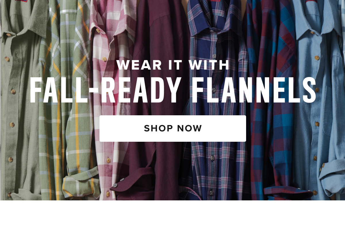Wear it with Fall-Ready Flannels Wear it with Fall-Ready Flannels