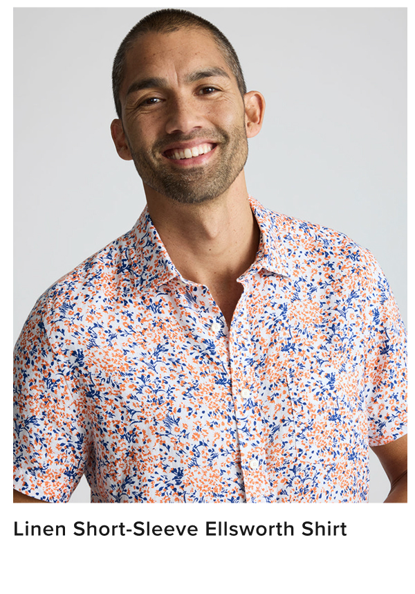 Linen Short-Sleeve Ellsworth Shirt