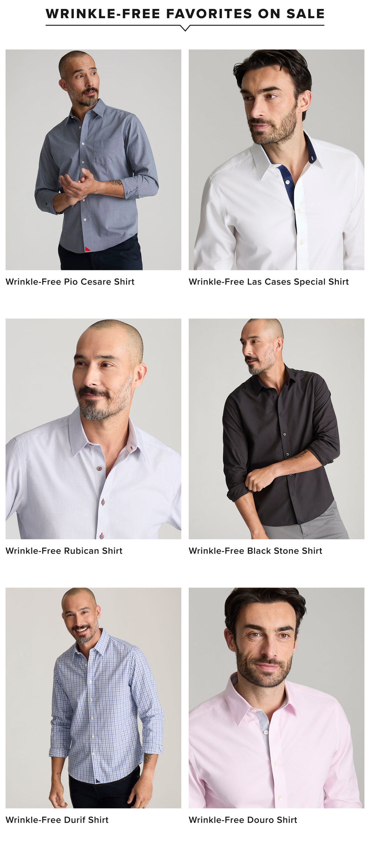 Wrinkle-Free Favorites On Sale Now