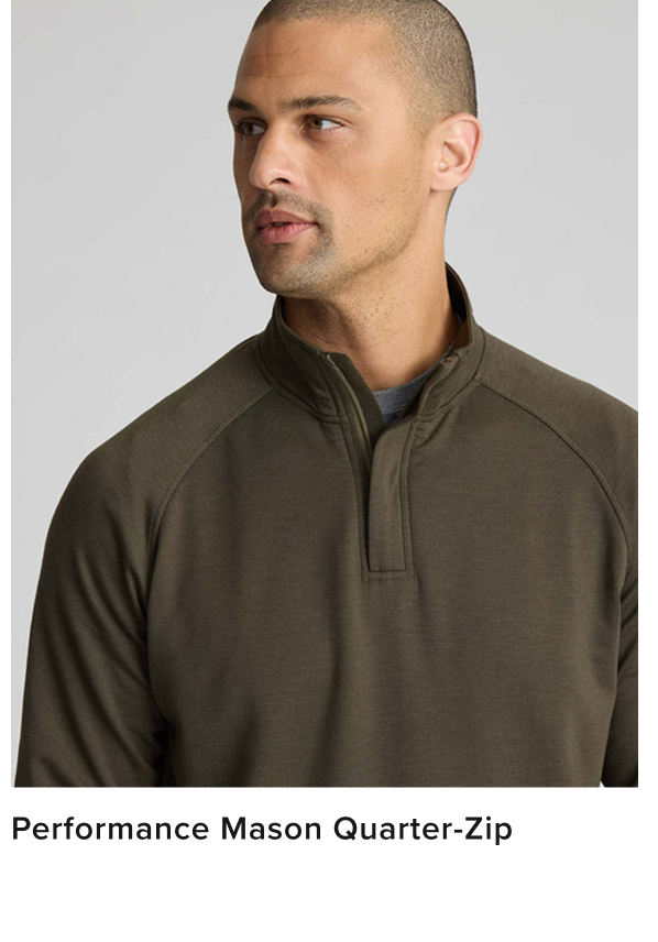 Performance Mason Quarter-Zip Performance Mason Quarter-Zip