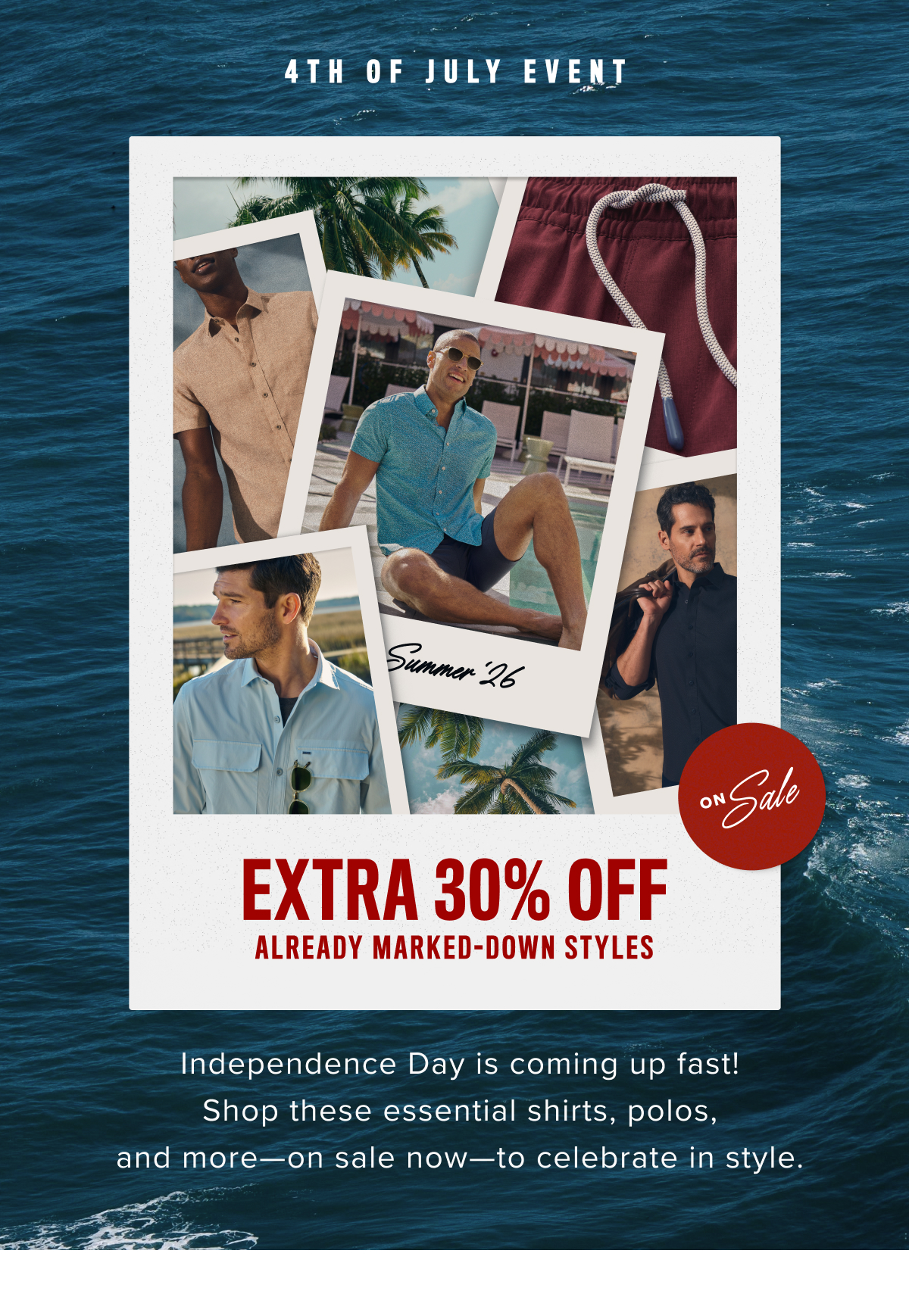 extra 30% off already marked down styles