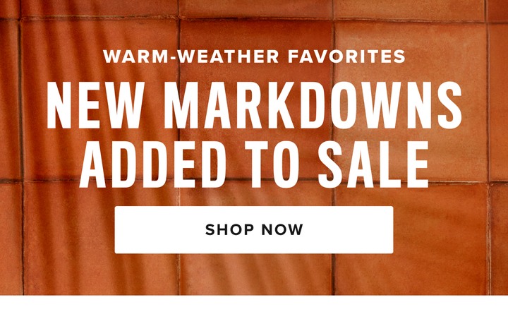New Markdowns Added to Sale