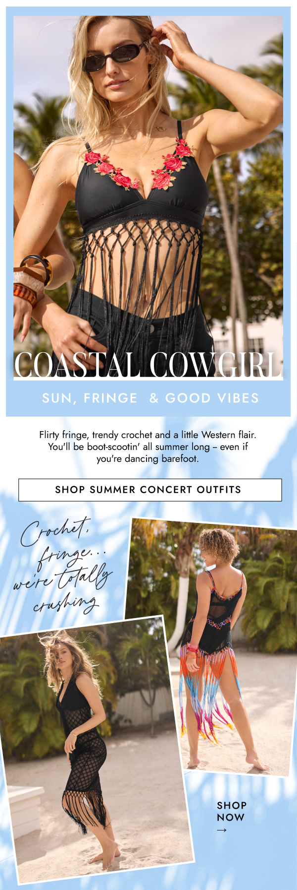 SHOP SUMMER CONCERT OUTFITS