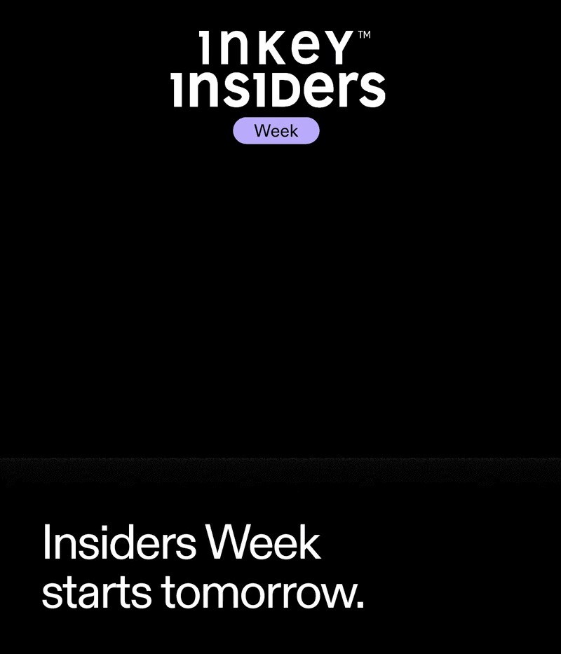 It pays to be an INKEY INSIDER. Love INKEY? Love skincare? You'll fit right in. Become an INKEY INSIDER today and unlock exclusive access to everything from FREE delivery to FREE skincare plus, you'' be the first on the list when we drop a new launch. See you on the inside. Sign up