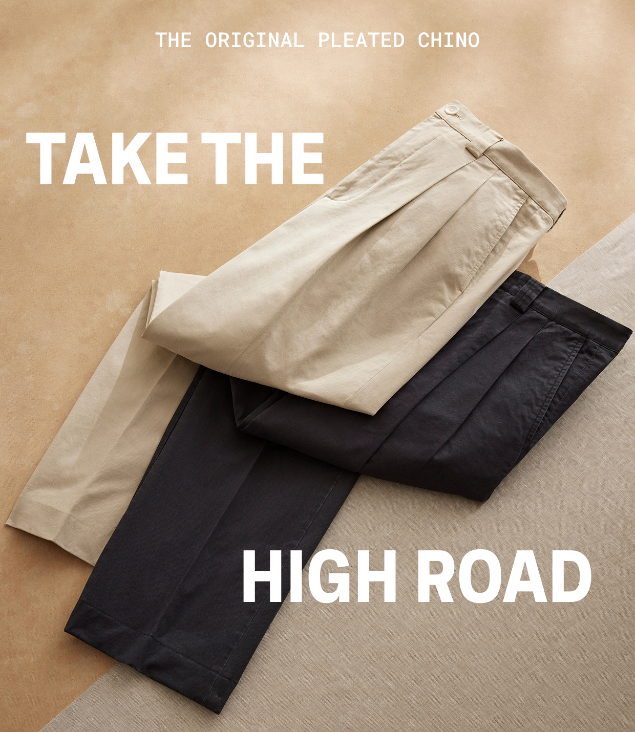Shop The Original Pleated Chino