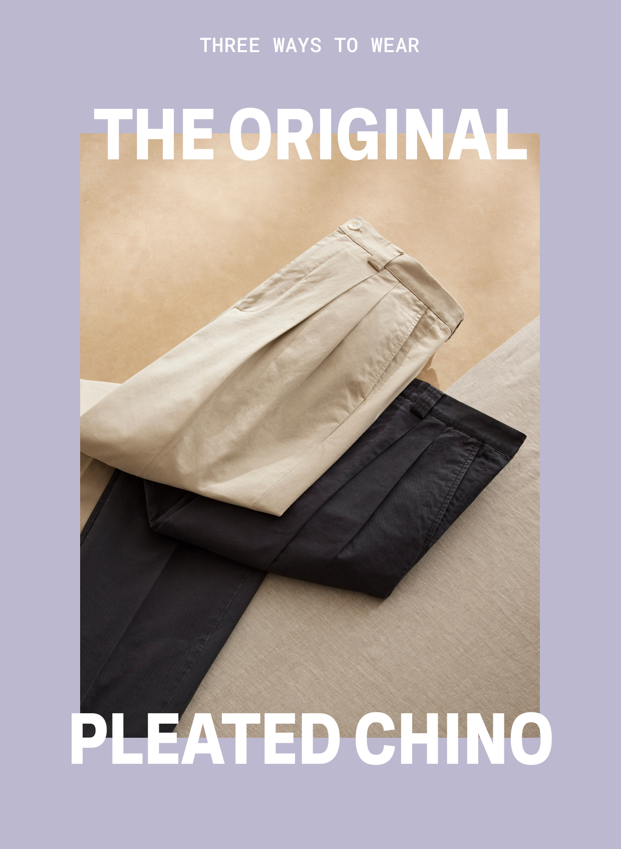 The Original Pleated Chino