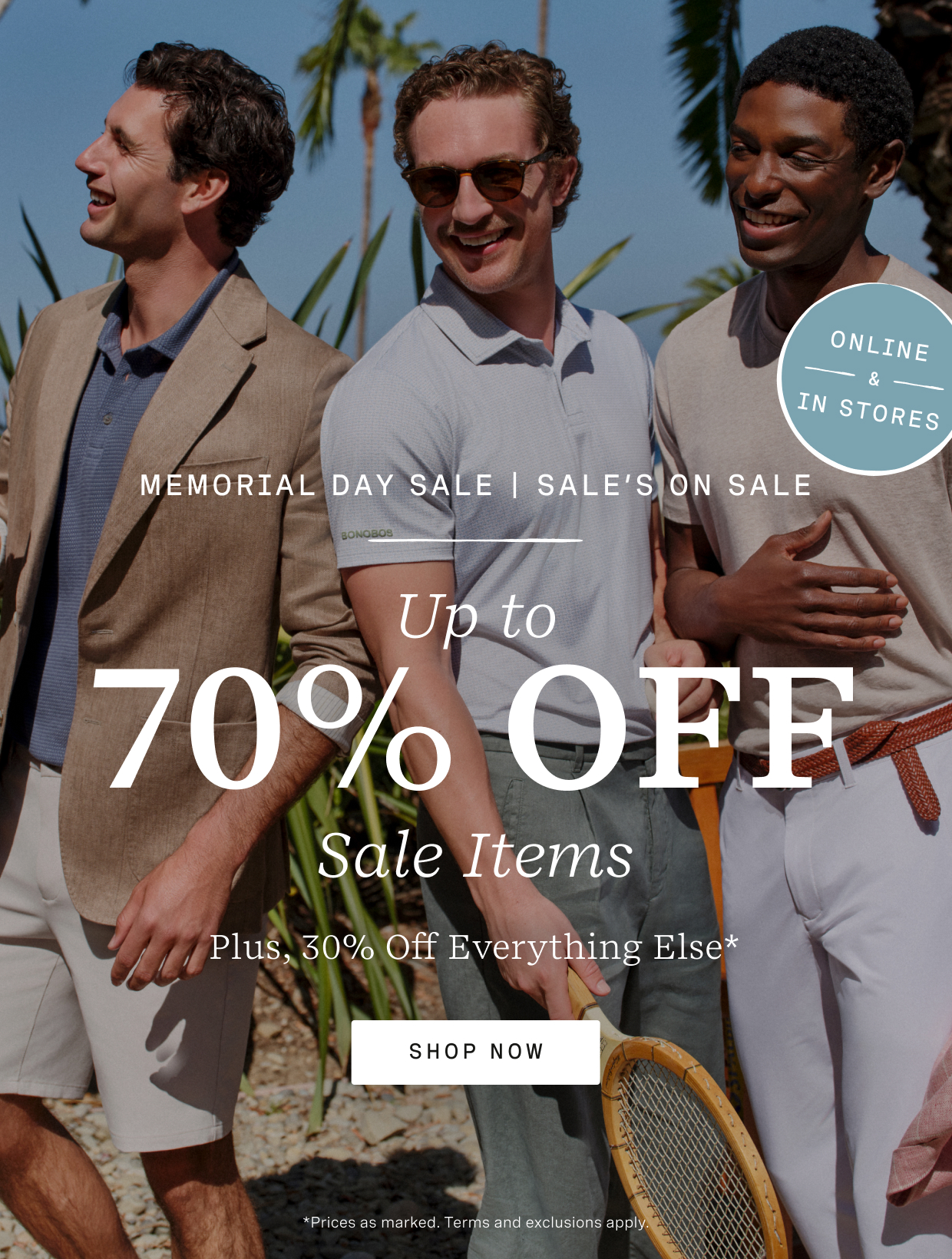 Shop Bonobos Sale