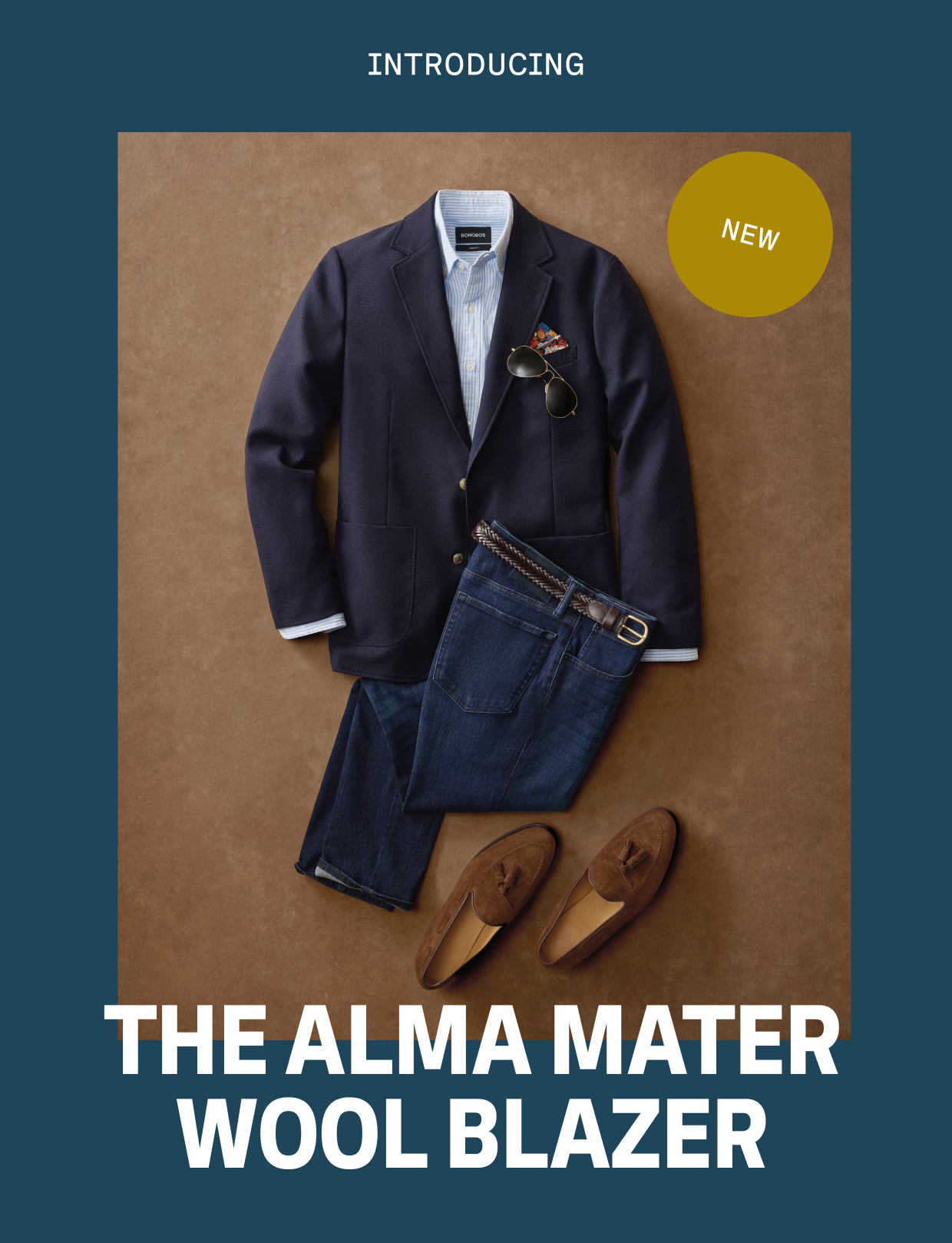 Shop Alma Mater Wool Blazer