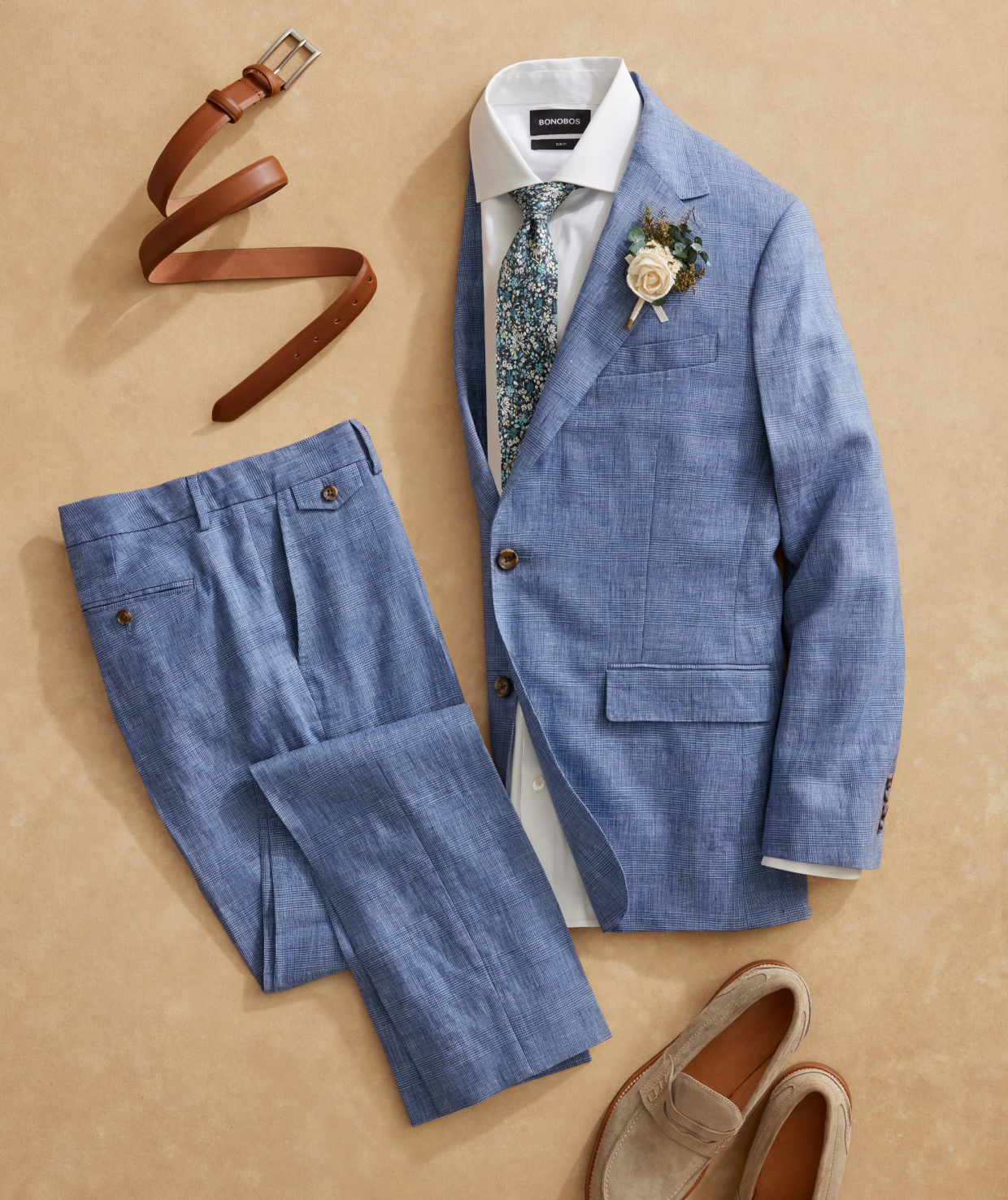 Jetsetter Italian Linen Suit