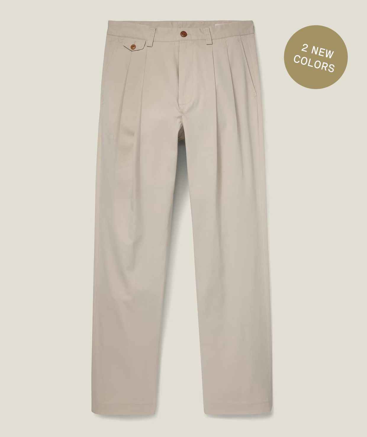 The Original Pleated Chino