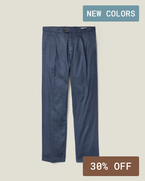 SHOP COASTAL LINEN PANTS
